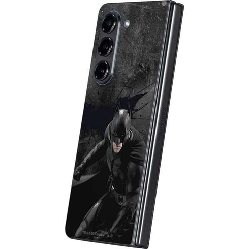 DC Comics Batman in Black Galaxy Z Fold5 5G Skin