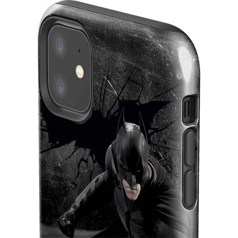 DC Comics Batman The Dark Knight Action pose iPhone 11 Impact Case