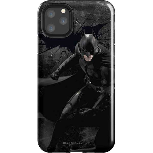 DC Comics Batman The Dark Knight Action pose iPhone 11 Pro Max Impact Case