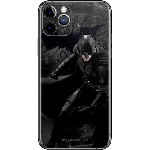 DC Comics Batman The Dark Knight Action pose iPhone 11 Pro Skin