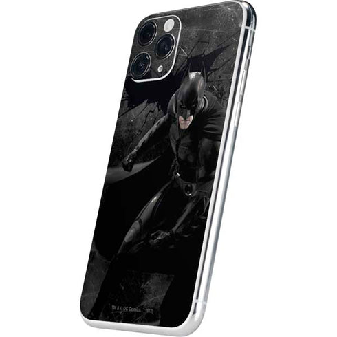DC Comics Batman The Dark Knight Action pose iPhone 11 Pro Skin