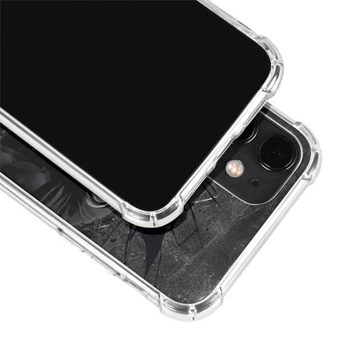 DC Comics Batman The Dark Knight Action pose iPhone 12 Clear Case