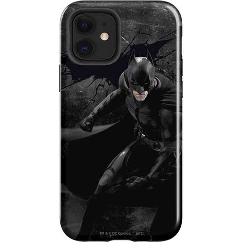 DC Comics Batman The Dark Knight Action pose iPhone 12 Impact Case