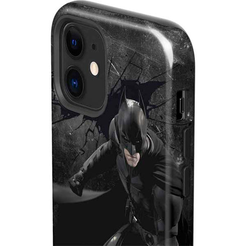 DC Comics Batman The Dark Knight Action pose iPhone 12 Impact Case