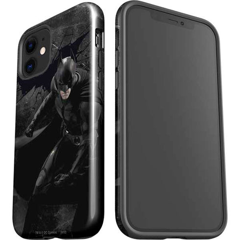 DC Comics Batman The Dark Knight Action pose iPhone 12 Impact Case