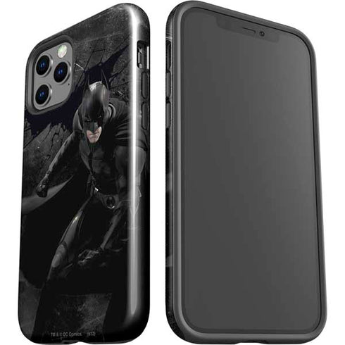 DC Comics Batman The Dark Knight Action pose iPhone 12 Pro Impact Case