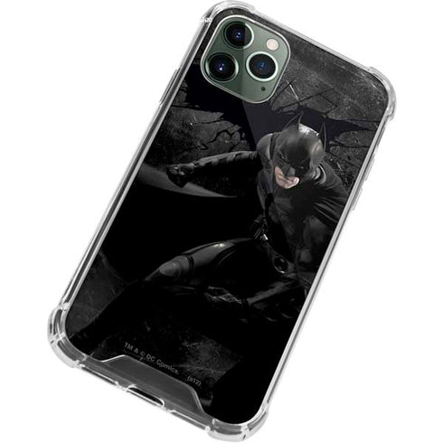DC Comics Batman The Dark Knight Action pose iPhone 12 Pro Max Clear Case