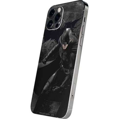 DC Comics Batman The Dark Knight Action pose iPhone 12 Pro Max Skin