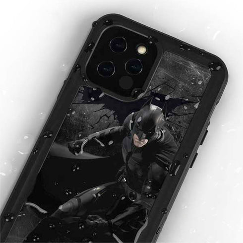 DC Comics Batman The Dark Knight Action pose iPhone 12 Pro Max Waterproof Case
