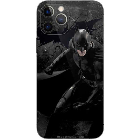 DC Comics Batman The Dark Knight Action pose iPhone 12 Pro Skin