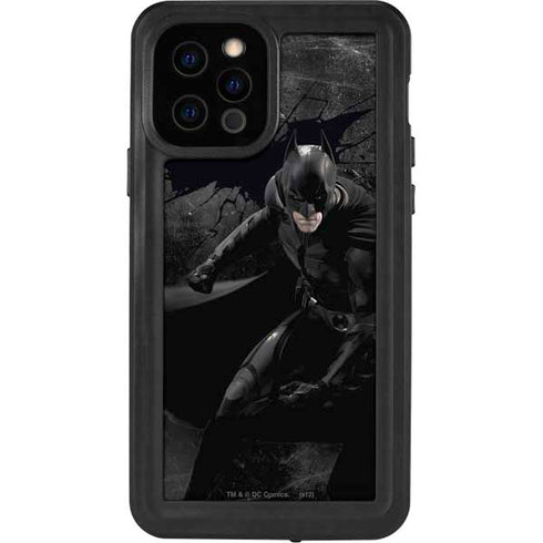 DC Comics Batman The Dark Knight Action pose iPhone 12 Pro Waterproof Case