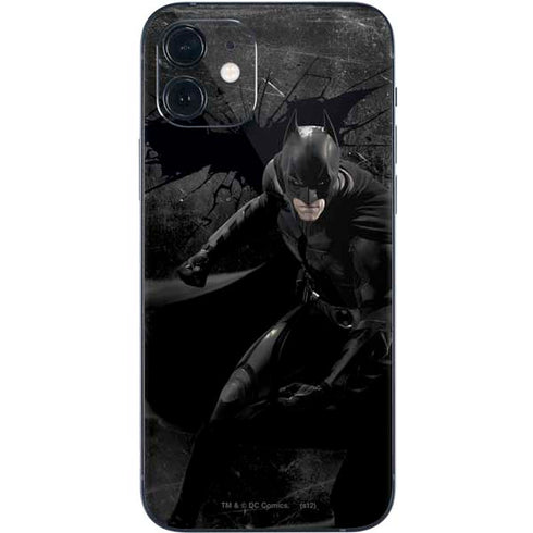 DC Comics Batman The Dark Knight Action pose iPhone 12 Skin