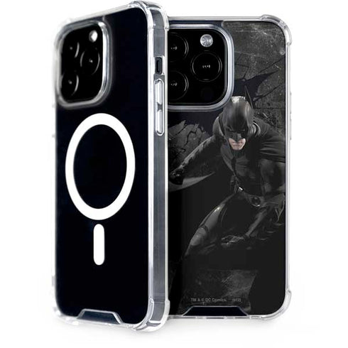 DC Comics Batman The Dark Knight Action pose iPhone 13 Pro MagSafe Case