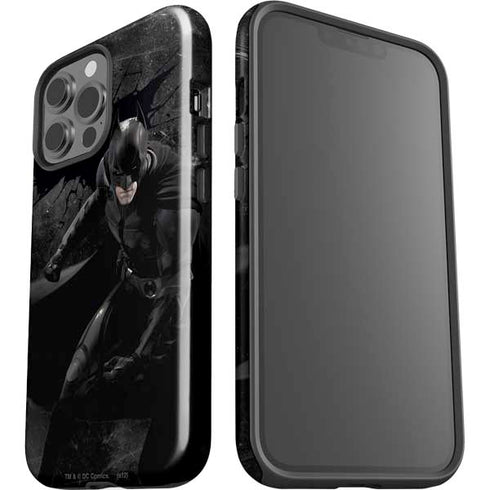 DC Comics Batman The Dark Knight Action pose iPhone 13 Pro Max Impact Case