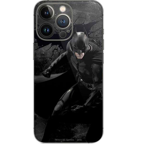 DC Comics Batman The Dark Knight Action pose iPhone 13 Pro Skin