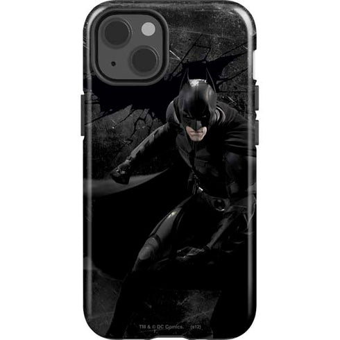 DC Comics Batman The Dark Knight Action pose iPhone 14 Impact Case