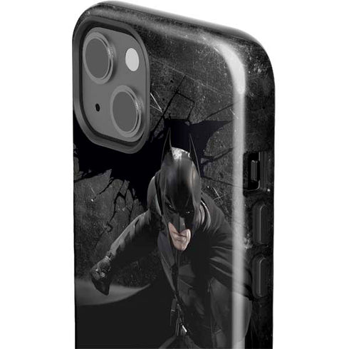 DC Comics Batman in Black iPhone 15 Impact Case