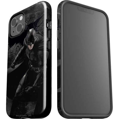 DC Comics Batman The Dark Knight Action pose iPhone 14 Impact Case