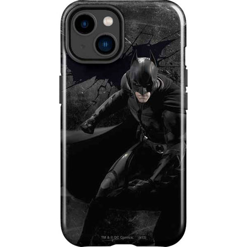 DC Comics Batman The Dark Knight Action pose iPhone 14 Plus Impact Case
