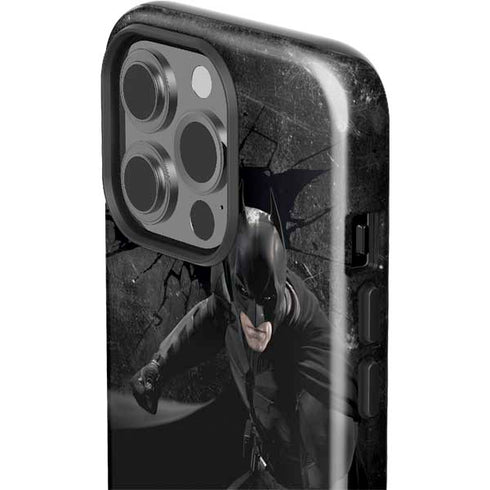 DC Comics Batman The Dark Knight Action pose iPhone 14 Pro Impact Case