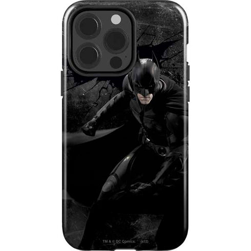 DC Comics Batman The Dark Knight Action pose iPhone 14 Pro Impact Case