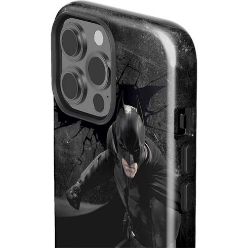 DC Comics Batman The Dark Knight Action pose iPhone 14 Pro Max Impact Case