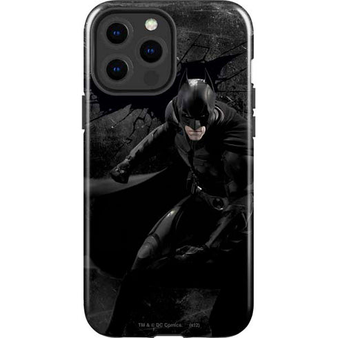 DC Comics Batman The Dark Knight Action pose iPhone 14 Pro Max Impact Case