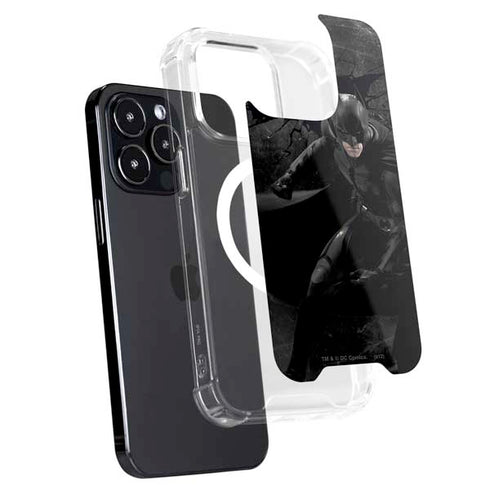 DC Comics Batman The Dark Knight Action pose iPhone 14 Pro Max MagSafe Case