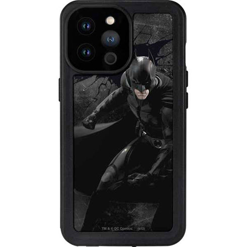 DC Comics Batman The Dark Knight Action pose iPhone 14 Pro Max Waterproof Case