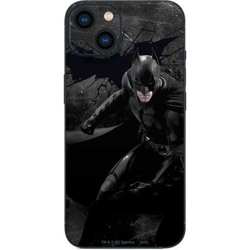 DC Comics Batman The Dark Knight Action pose iPhone 14 Skin
