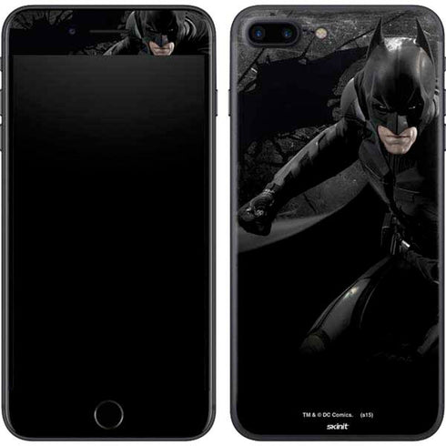 DC Comics Batman The Dark Knight Action pose iPhone 8 Plus Skin