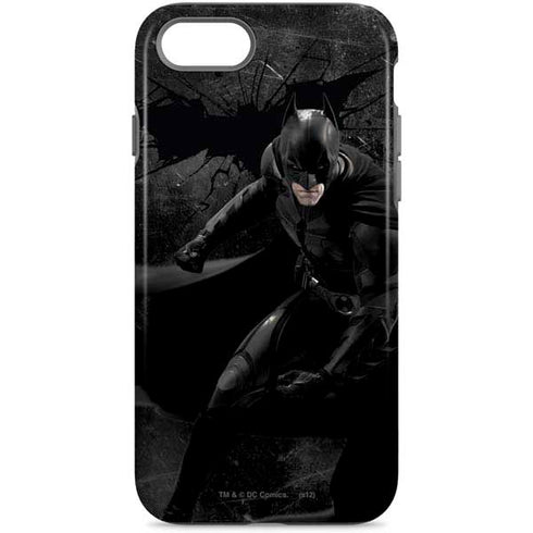 DC Comics Batman The Dark Knight Action pose iPhone 8 Pro Case