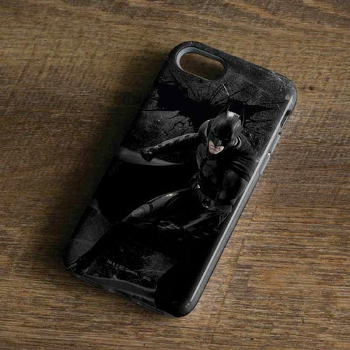 DC Comics Batman The Dark Knight Action pose iPhone 8 Pro Case
