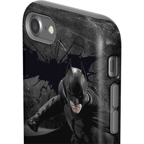 DC Comics Batman The Dark Knight Action pose iPhone SE (2nd & 3rd Gen) Pro Case
