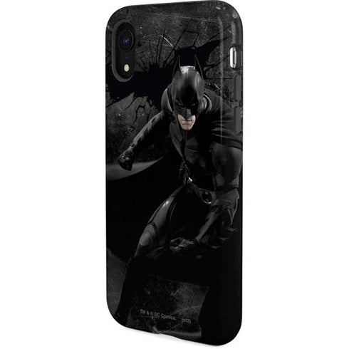 DC Comics Batman The Dark Knight Action pose iPhone XR Pro Case