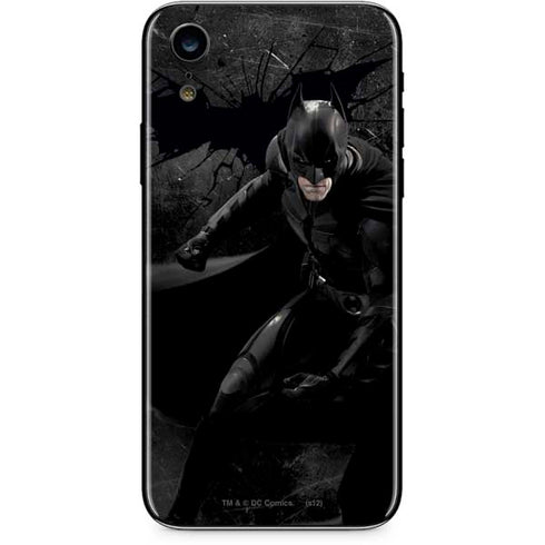 DC Comics Batman The Dark Knight Action pose iPhone XR Skin