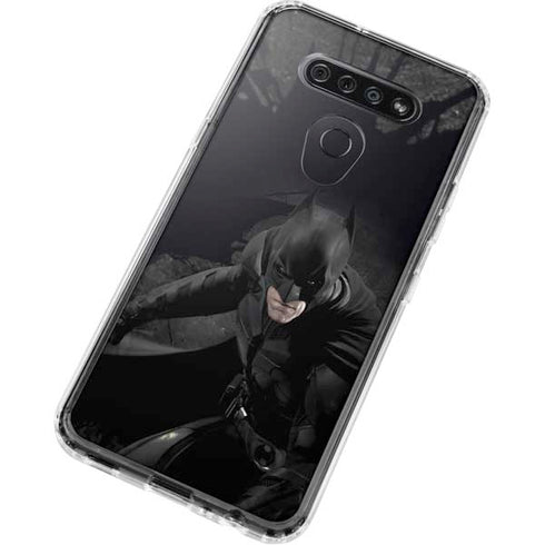 DC Comics Batman in Black LG K51/Q51 Clear Case