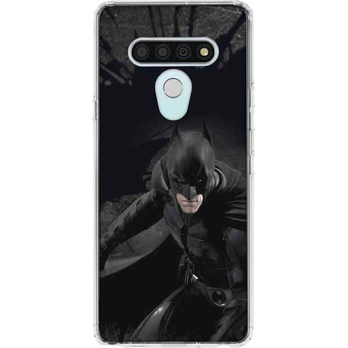 DC Comics Batman in Black LG Stylo 6 Clear Case