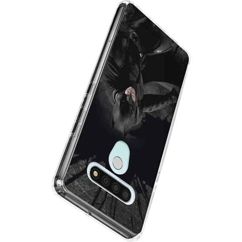 DC Comics Batman in Black LG Stylo 6 Clear Case