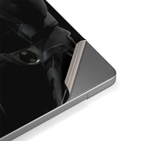 DC Comics Batman in Black MacBook Pro 14in (2021-24) Skin