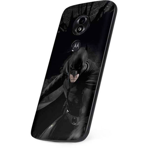 DC Comics Batman The Dark Knight Action pose Moto E5 Play Skin