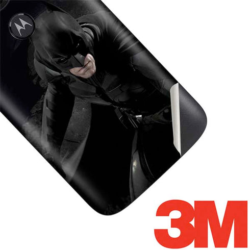 DC Comics Batman The Dark Knight Action pose Moto E5 Play Skin