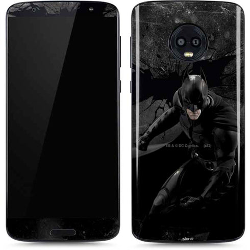 DC Comics Batman The Dark Knight Action pose Moto G6 Skin
