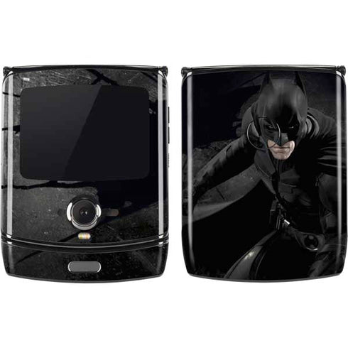 DC Comics Batman The Dark Knight Action pose Motorola RAZR Skin