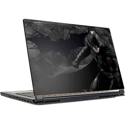 DC Comics Batman The Dark Knight Action pose MSI GS65 Stealth Laptop Skin