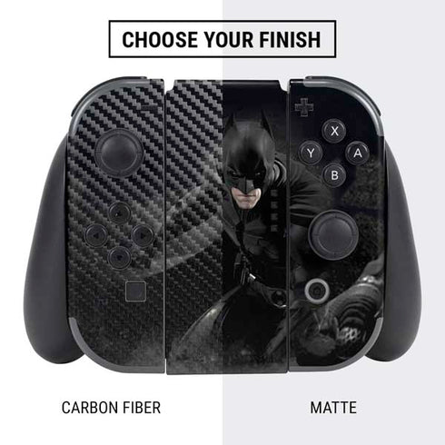 DC Comics Batman The Dark Knight Action pose Nintendo Switch Bundle Skin