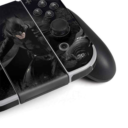 DC Comics Batman The Dark Knight Action pose Nintendo Switch OLED (2021) Skin