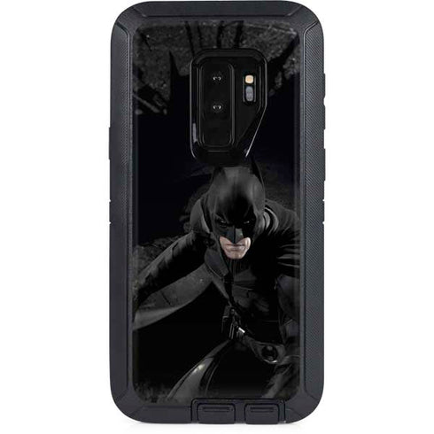 DC Comics Batman The Dark Knight Action pose Otterbox Defender Galaxy Skin