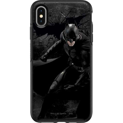 DC Comics Batman The Dark Knight Action pose Otterbox Symmetry iPhone Skin
