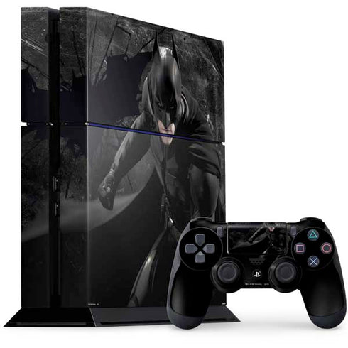 DC Comics Batman The Dark Knight Action pose PS4 Console and Controller Bundle Skin